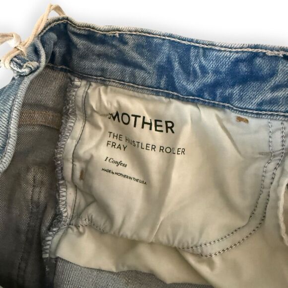 MOTHER The Hustler Roller Sneak High-Rise Wide-Leg Jeans - Picture 6 of 11